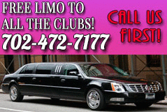 Amazing Limo for free to any of the clubs in Las Vegas